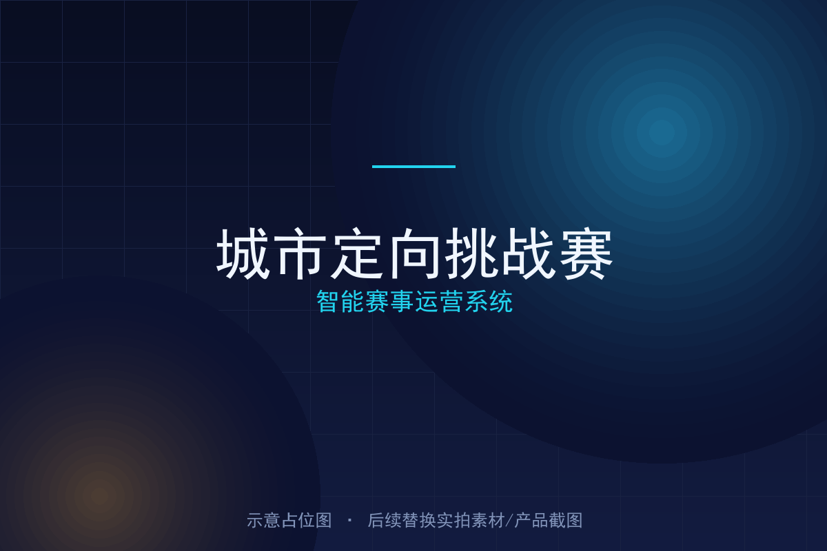 城市定向挑战赛 — 智能赛事运营系统