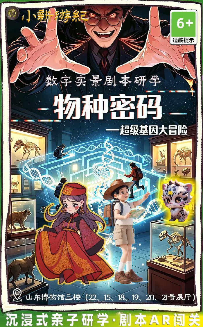 物种密码:超级基因大冒险实景剧本海报